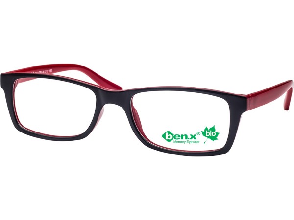 Detské okuliare ben.x Bio 676 Black&Red