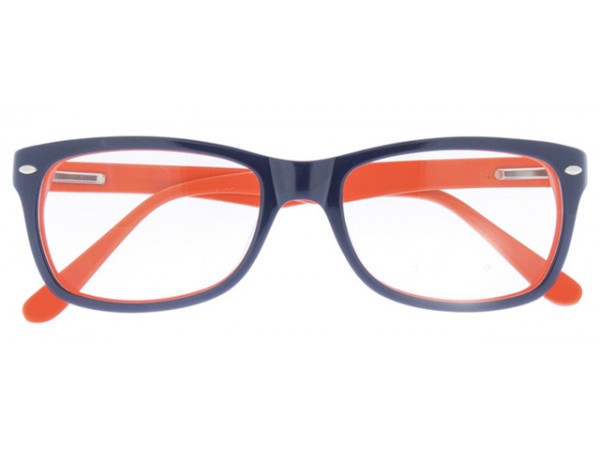 Okuliare Wayfarer Blue & Orange - eOkuliare.sk