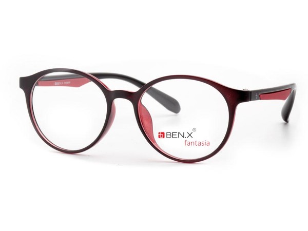 Unisex dioptrické okuliare ben.x 3501 Black