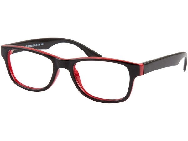 Detské okuliare ben.x 674 Black&Red