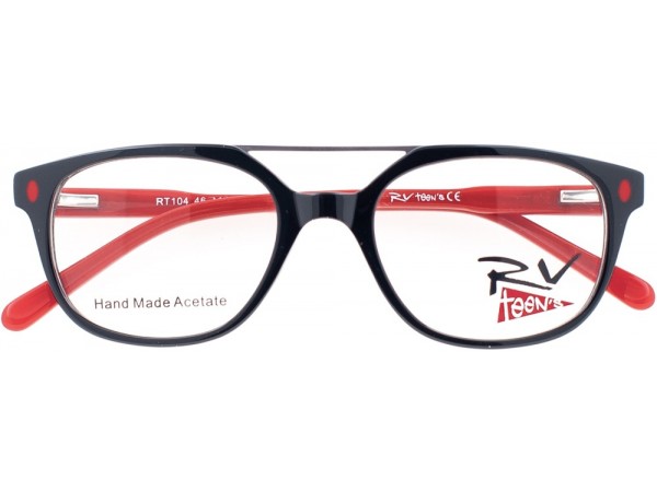 Detské dioptrické okuliare RV teen´s Red -a