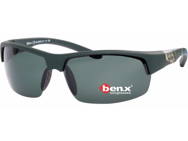 Slnečné polarizačné okuliare Ben.x 9023 Green