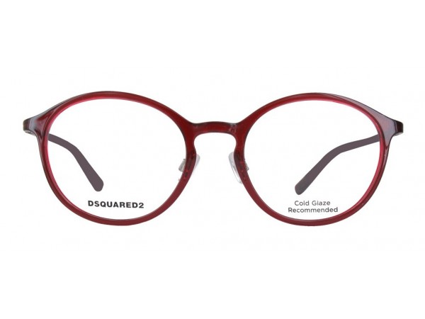 Unisex dioptrické okuliare DSQUARED2 DQ5219 Red -a