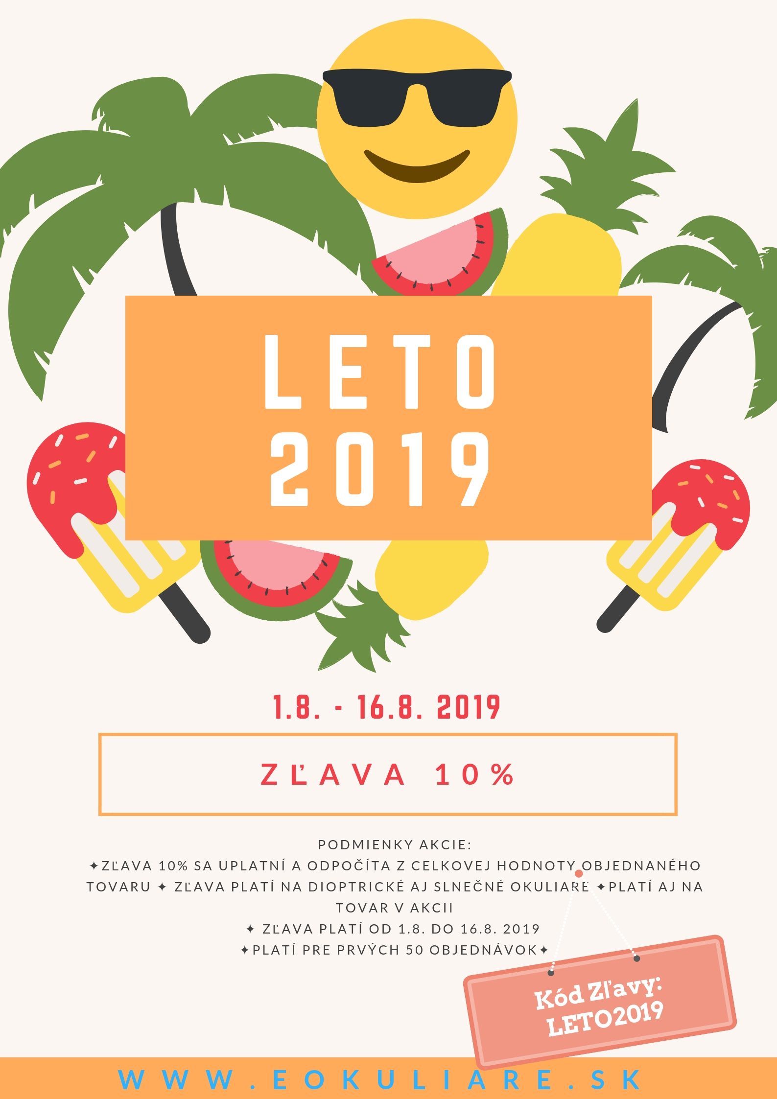 Zľava 10% - eOkuliare.sk