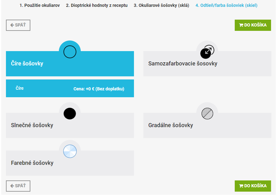 Výber zafarbenia okuliarových šošoviek - eOkuliare.sk